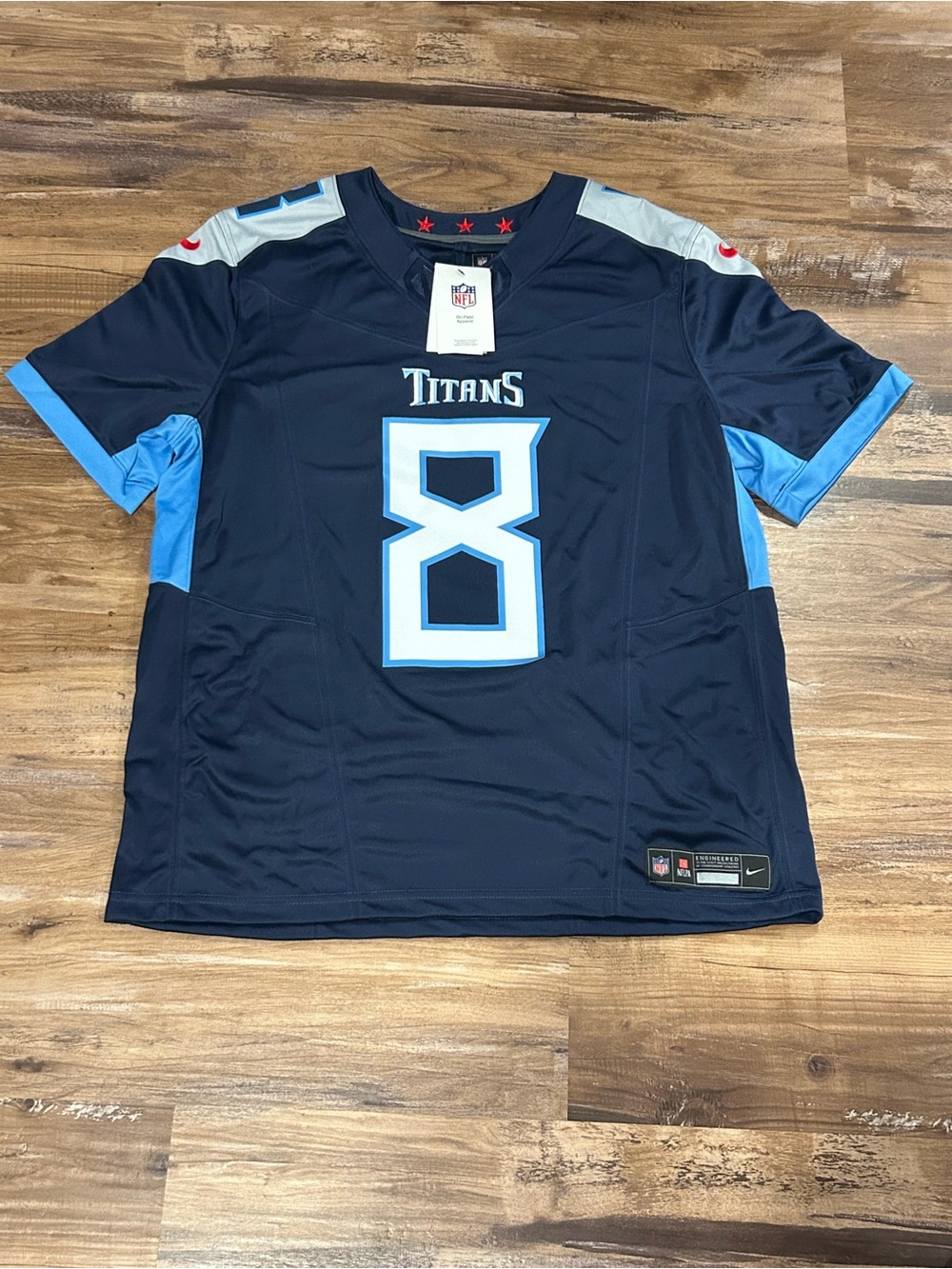 Nike Vapor Limited Will Levis Tennessee Titans Jersey Large Brand New